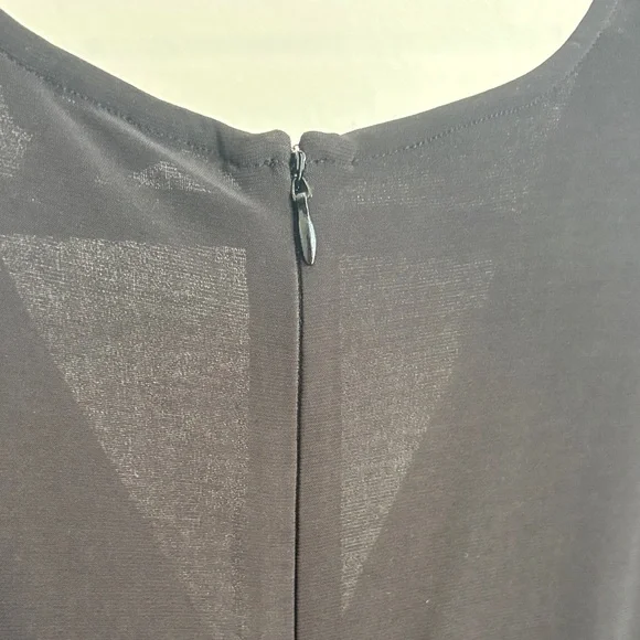 Cato Black Jumpsuit with Lace Floral Sleeves - Picture 5 of 10